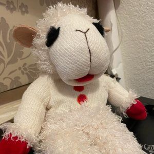 Lambchop Aurora stuffed toy doll soft and cuddly Lamb Chop 2004 Vintage …TALKS